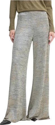 Joseph Ribkoff Trainingsbroeken - Dames - Wijde Broeken - Grijs - M - Polyester - Broeken