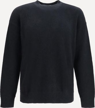 Laneus Maglione girocollo in cashmere e seta Man 52