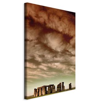 Artgeist Imagen - Nubes Sobre Stonehenge (1 Parte) Vertical