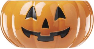 Lenox Vintage Halloween Figural Pumpkin Candy Bowl