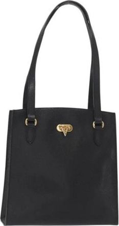 Valentino Pre-owned Shoulder Bags, female, Black, Size: ONE SIZE Pre-owned Vintage Shoulder Bag