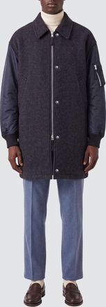 Comme Des Gar&ccedil;ons Bomber in lana con chiusura a zip e logo