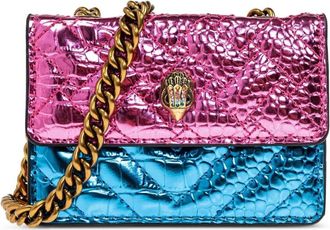 Kurt Geiger mini Kensington shoulder bag - women - Polyester/Polyurethane - OS - Blue