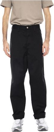 Carhartt Work in Progress Simple Pant - Heren - Straight fit broeken - Zwart - W33 - Broeken