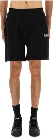 Helmut Lang Capsule Shorts - Heren - Korte Broeken - Zwart - L - Katoen - Korte Broeken
