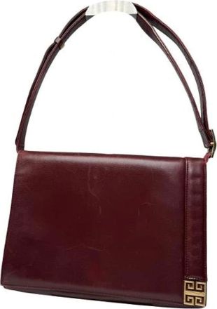 Givenchy Pre-owned Shoulder Bags, female, Red, Size: ONE SIZE Pre-owned Shoulder Bag