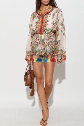 Etro Silk Shirt, Womens, Multicolour