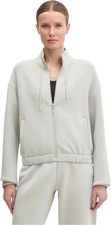 Guess Zip-throughs - Dames - Vesten met rits - Grijs - M - Hoodies & sweatvesten