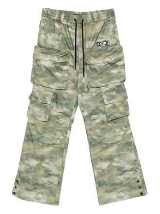 Amiri Cargo con stampa camouflage - Verde