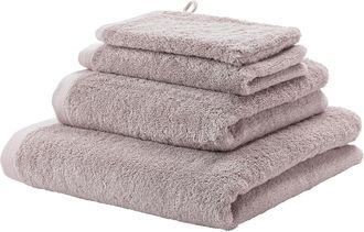 Aquanova Jacquard gewebtes Design Handtuch London Nude - in verschiedenen Grössen