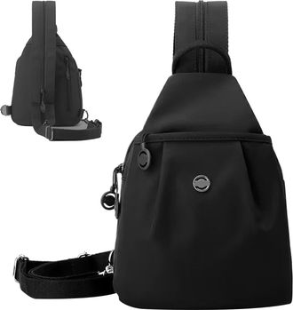 Generic Shoulder Tote for Women - Crosbody Tote Travel | Handheld-Compartment Back Multi-Compartment Convertible Designed to Meet Various Needs, Black, Se r&eacute;f