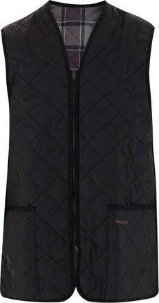 Barbour Quilted Zip-In Liner - Heren - Bodywarmers - Zwart - 3XS - Leer - Jassen