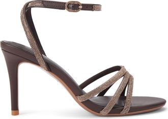 Kurt Geiger Womens Fancy Sandals - Brown - Size UK 3