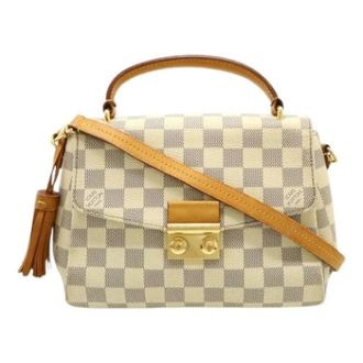 Louis Vuitton Pre-owned Mini Bags, female, Beige, Size: ONE SIZE Pre-owned Croisette Shoulder Bag