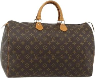 Louis Vuitton Pre-owned Handbags, female, Brown, Size: ONE SIZE Pre-owned Speedy 40 Hand Bag