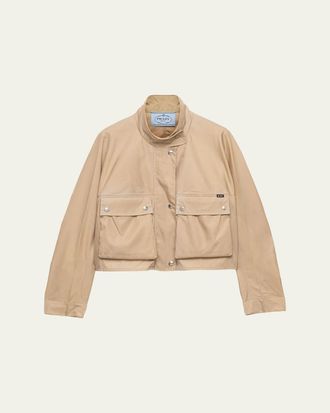Prada Washed Re-Nylon Jacket