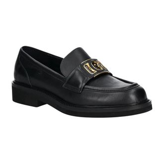 Guess Schoenen, Dames, Zwart, 37 EU, Leer, Shuttle Loafer