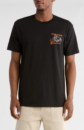 Volcom Pour Choices Graphic T-Shirt in Black at Nordstrom Rack, Size X-Large