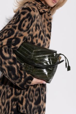 Fendi Shoulder Bag Baguette, Womens, Green