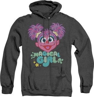 Gildan Sesame Street Scribble Head Adult Heather Hoodie