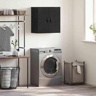 vidaXL Armadietto a muro Rovere nero 60 x 31 x 60 cm Legno multistrato - Vidaxl