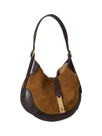 Ralph Lauren Polo ID Shoulder Bag - Brown