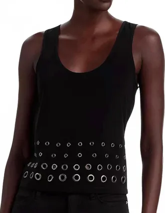 Ramy Brook Eline Tank Top In Black
