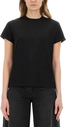 STUDIO NICHOLSON Black Solid Crew Neck T-Shirt