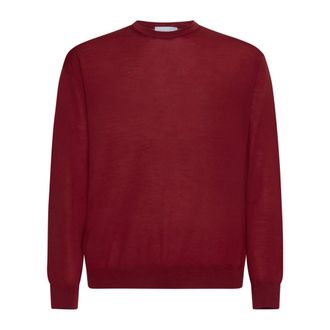 D4.0 Round-neck Knitwear, male, Brown, Size: 4XL Crewneck Sweater