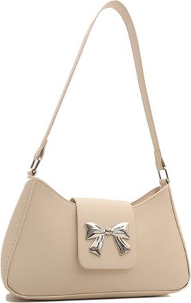 Generic Hobo Handbag PU Leather Cute Purse Y2k Tote Bag Purses Trendy Underarm Bag for Women Work Shopping Travel (White)