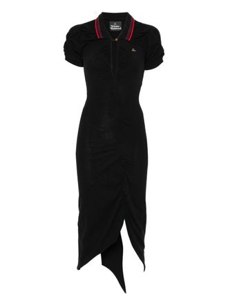 Vivienne Westwood Asymmetric Hem Black Dress