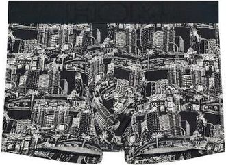 HOM Vegas Boxer Briefs in Black Print at Nordstrom, Size Xx-Large
