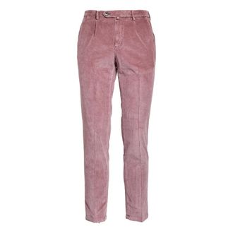 BRIGLIA 1949 Heren, Broeken, Roze, Maat: XL Katoen