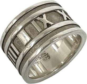 Tiffany & Co. Silver Silver 925 Band Ring (Pre-Owned)