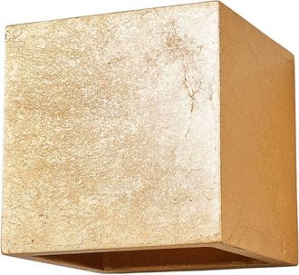 Lindby L&aacute;mpara De Pared yade En Dorado Cer&aacute;mica, Arcilla, Yeso - Lindby