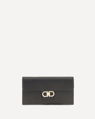 Ferragamo Gancini Wallet with shoulder strap Female UNI