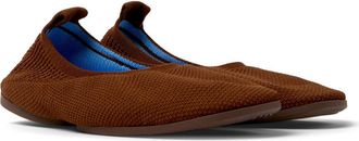 Camper Right Niko Ballerina Flat in Medium Brown at Nordstrom, Size 39