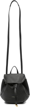 Gianni Chiarini Violette Leren Rugzak - Dames - Rugzakken - Zwart - ONE Size - Leer - Tassen
