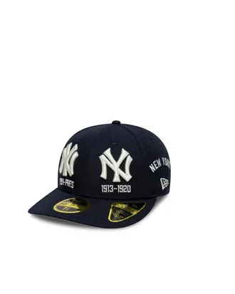 New Era Mens Baseball Cap 59fifty Navy Crown Hat