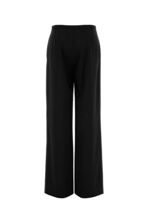 Gucci Womens Black Wool Palazzo Pant Exterior: Pantaloni Trousers