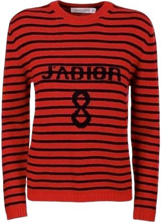 Dior JAdior 8 Striped Cashmere Jumper Size S