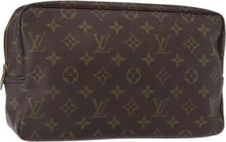 Louis Vuitton Pre-owned Clutches, female, Brown, Size: ONE SIZE Pre-owned Vintage Canvas Clutch