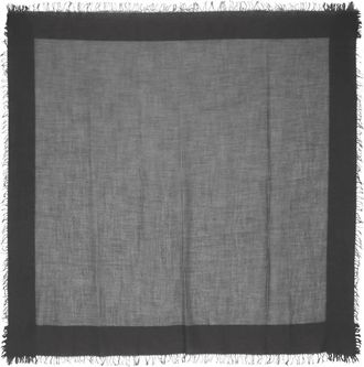 Faliero Sarti Isadora sjaal met franje - Grijs