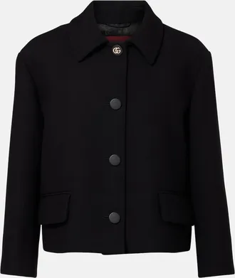 Gucci Double G wool jacket
