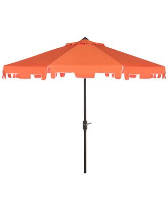 Safavieh Up Fade & Stain Resistant Zimmerman 9Ft Button Tilt Umbrella