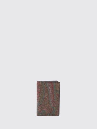 Etro Paisley Print Coated Cotton Bifold Card Holder