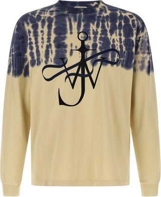 J.W.Anderson Multicolor Ribbon Anchor Tie-dye T-shirt