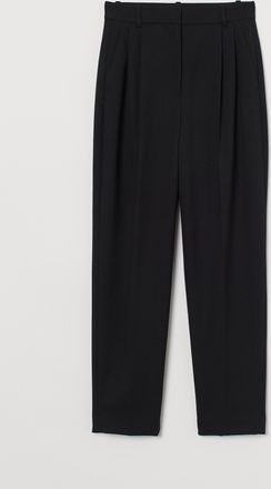 H&M Elegante Hose - Schwarz