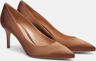 Gianvito Rossi Pumps Gianvito 70 in crêpe di raso