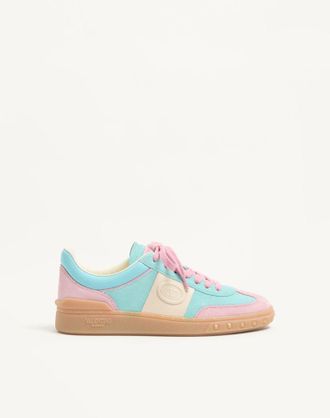 Valentino Garavani Sneaker Upvillage In Crosta Donna AZZURRO/AVORIO 35.5